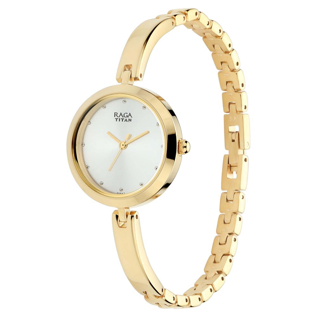 Titan Raga Viva Silver Dial Women Watch With Metal Strap-PEROZ Accessories