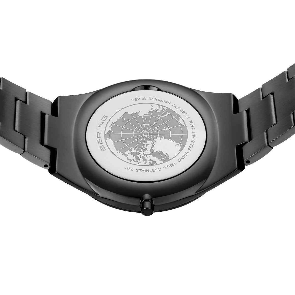 Bering Ultra Slim 40mm Grey Stainless Steel Strap Watch-PEROZ Accessories