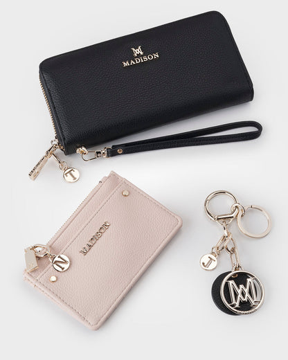 Letter Q Charm With Oval Hinge Ring Clip-Accessories-PEROZ Accessories