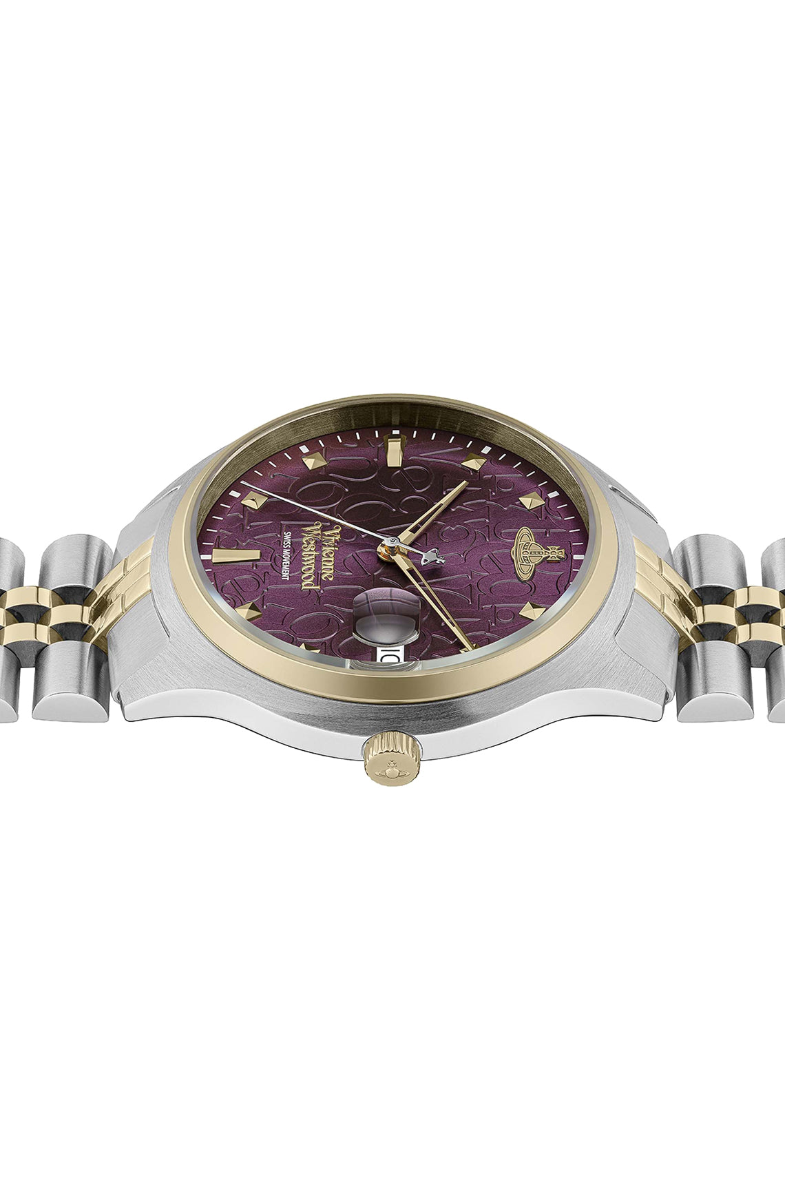 Vivienne Westwood Camberwell Purple 37mm Two Tone Watch-PEROZ Accessories