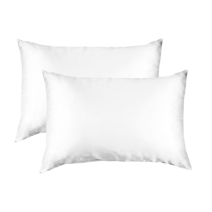 Royal Comfort Mulberry Soft Silk Hypoallergenic Pillowcase Twin Pack-Bed Linen-PEROZ Accessories