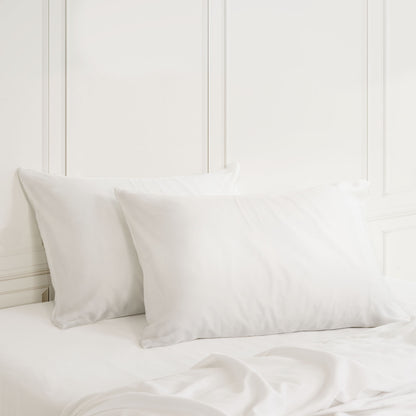 Royal Comfort Mulberry Soft Silk Hypoallergenic Pillowcase Twin Pack-Bed Linen-PEROZ Accessories