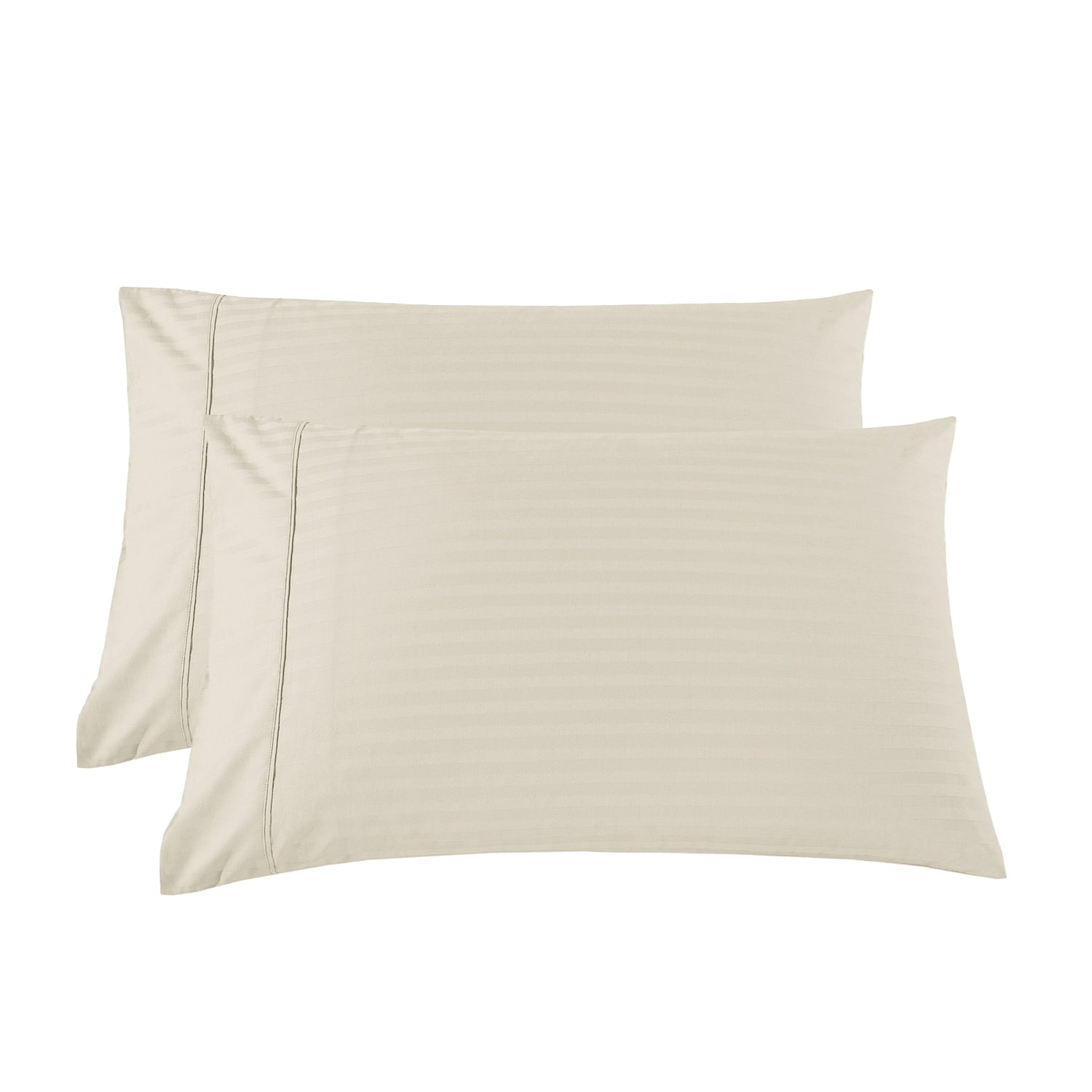 Kensington 1200 Thread Count 100% Cotton Sheet Set Stripe Hotel Grade-Bed Linen-PEROZ Accessories