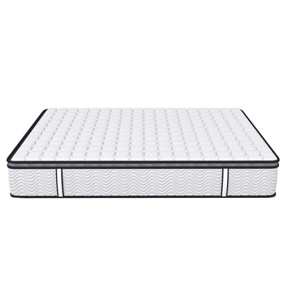 Ergopedic Mattress 5 Zone Latex Pocket Spring Mattress In A Box 30cm-Mattresses &amp; Futons-PEROZ Accessories