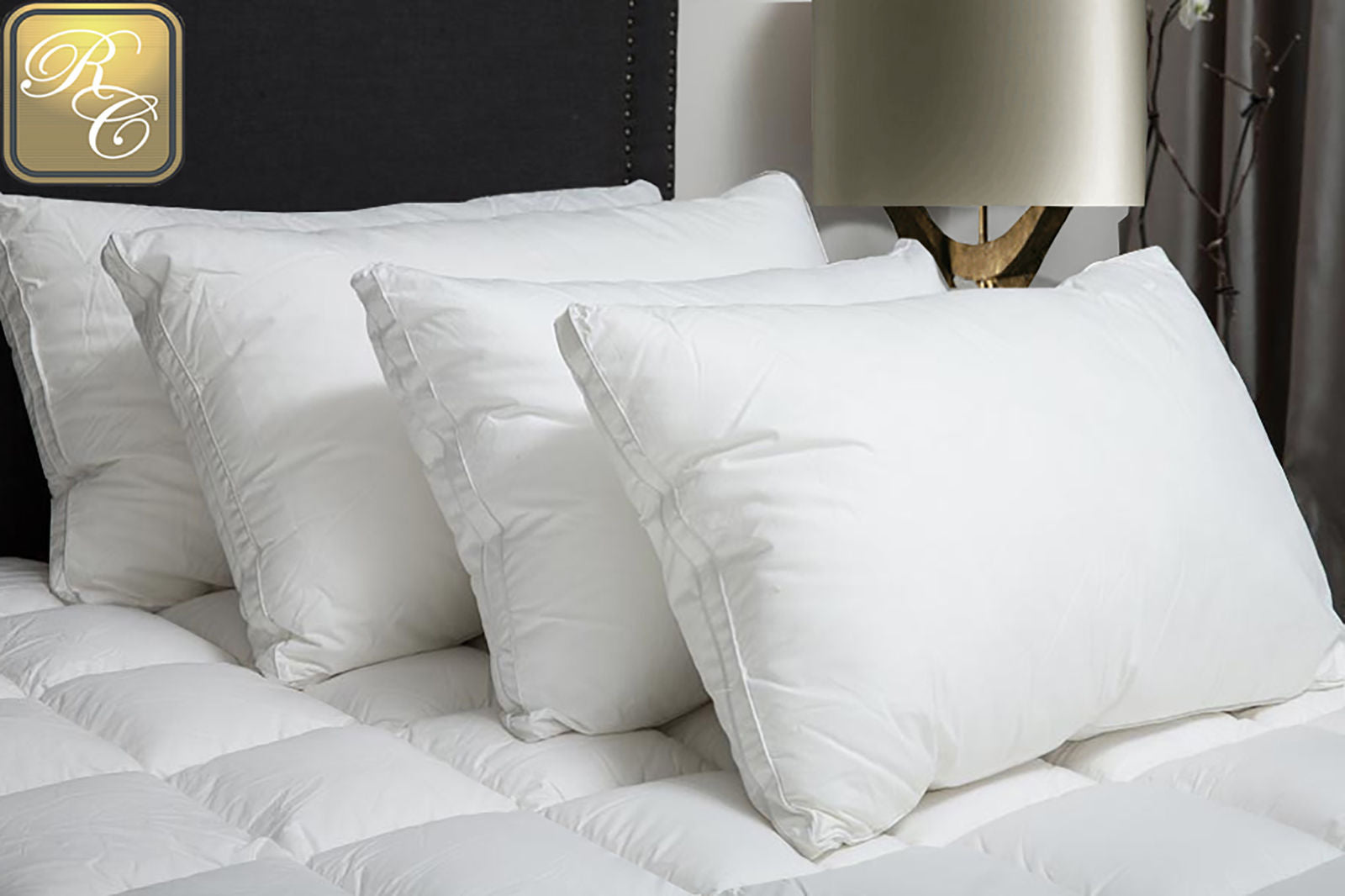 Royal Comfort Cotton 233 TC Luxury Signature Hotel Soft Hypoallergenic Pillow-Bedding-PEROZ Accessories