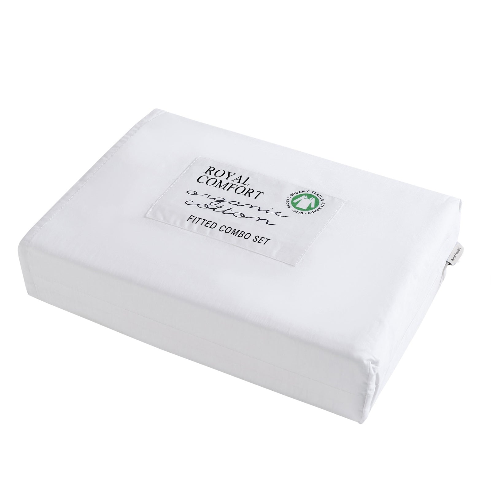 Royal Comfort 100% Organic Cotton Sheet Set 3 Piece Luxury 250 Thread Count-Bed Linen-PEROZ Accessories