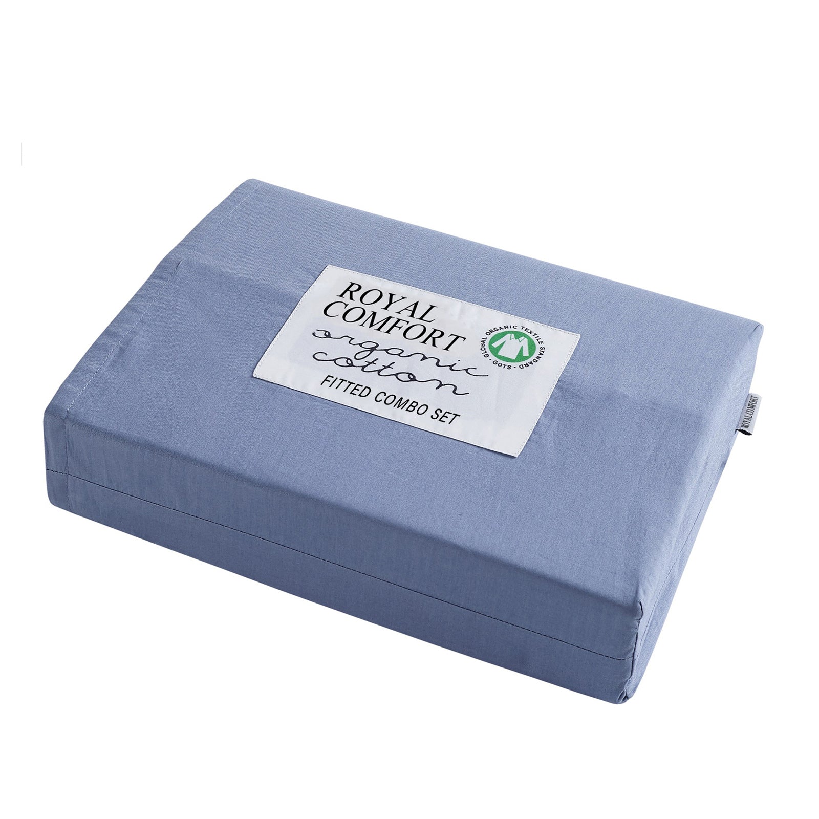 Royal Comfort 100% Organic Cotton Sheet Set 3 Piece Luxury 250 Thread Count-Bed Linen-PEROZ Accessories