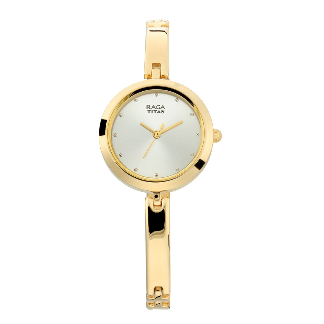 Titan Raga Viva Silver Dial Women Watch With Metal Strap-PEROZ Accessories
