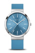 Bering Gents 41mm Acrtic Blue Dial Arctic Blue Silicon Strap Watch-PEROZ Accessories