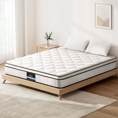 22cm Giselle Mattress Queen Size-Furniture > Mattresses > Queen Mattress-PEROZ Accessories