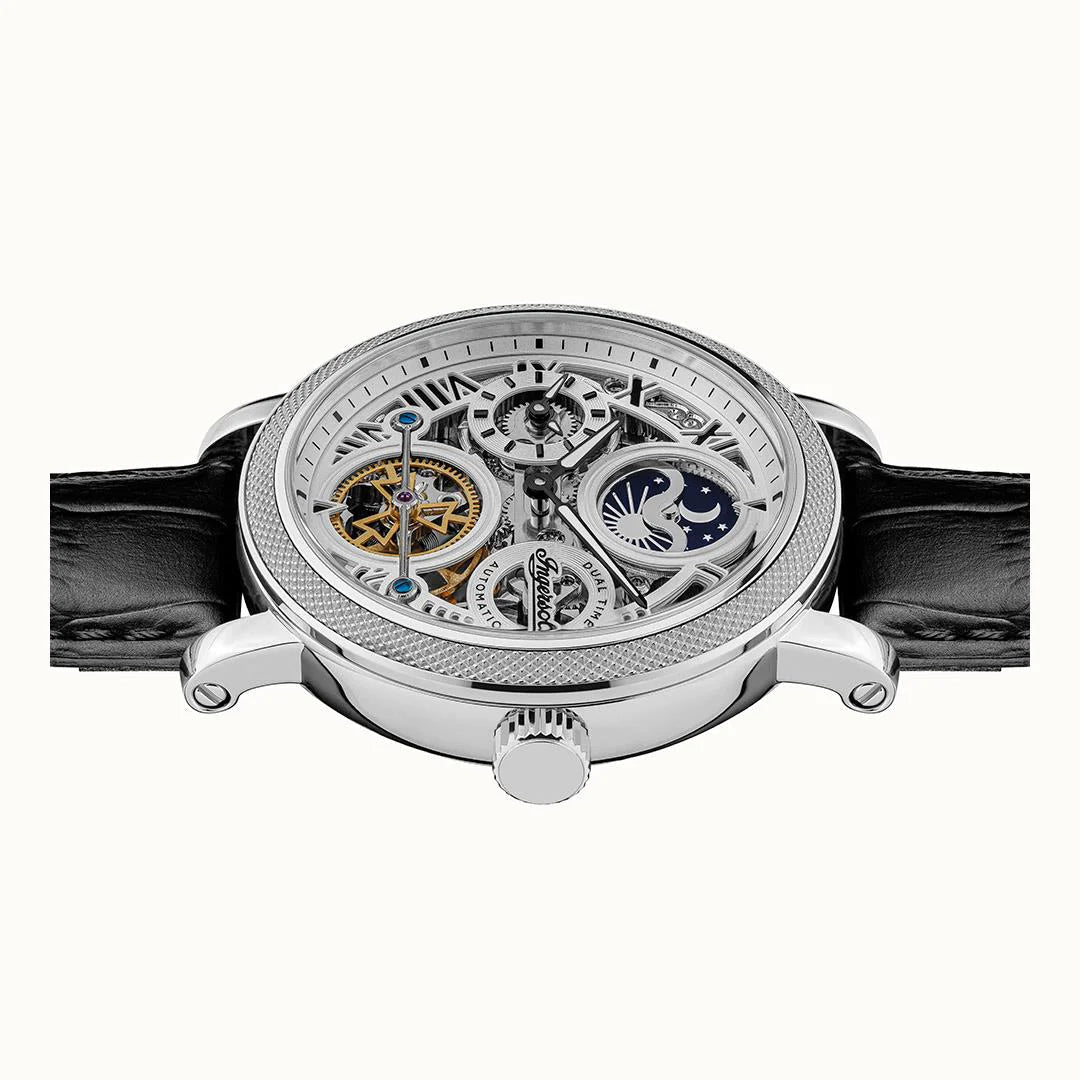 Ingersoll The Row Silver Watch-PEROZ Accessories