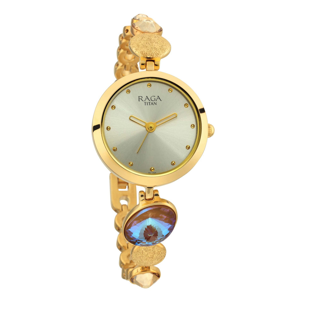 Titan Raga Moments Of Joy Mother of Pearl Dial Women Watch With Metal Strap-PEROZ Accessories