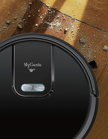 MyGenie WI-FI GMAX Robotic Vacuum Cleaner Mop App Control Dry &amp; Wet Auto Robot-Small Home Appliances-PEROZ Accessories