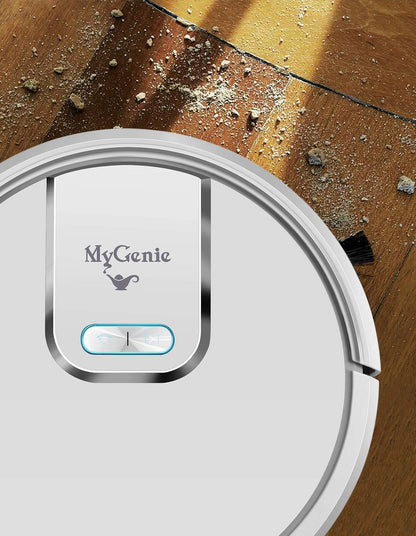 MyGenie WI-FI GMAX Robotic Vacuum Cleaner Mop App Control Dry &amp; Wet Auto Robot-Small Home Appliances-PEROZ Accessories