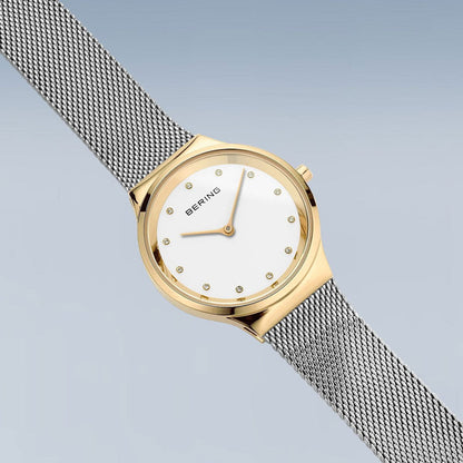 Bering Classic Gift Set 31mm Stainless Steel Strap with Matching Bracelet Watch-PEROZ Accessories