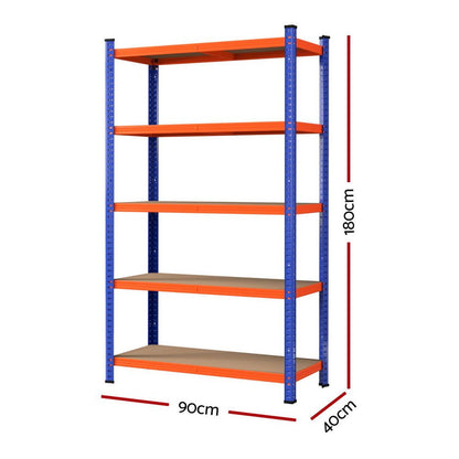 1.8M Giantz Garage Shelving Warehouse Rack-Tools &gt; Tools Storage &gt; Wall Storage Racks-PEROZ Accessories