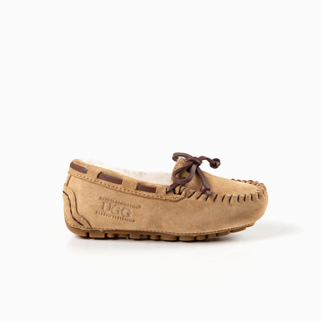 Ugg Kids Romy Moccasin-Loafers &amp; Moccasins-PEROZ Accessories