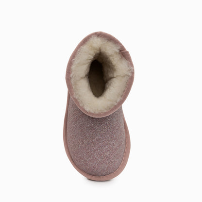 Ugg Kids Glitter Boots-Kid Boots-PEROZ Accessories