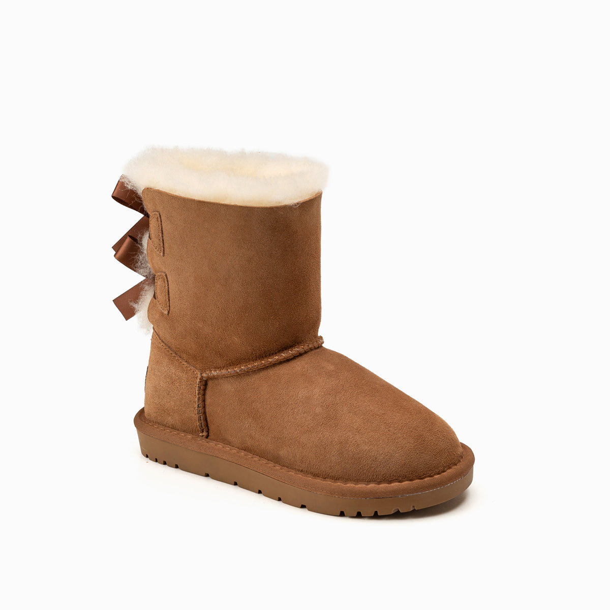 Ugg Kids 2 Ribbon Boots (Water Resistant)-Kid Boots-PEROZ Accessories