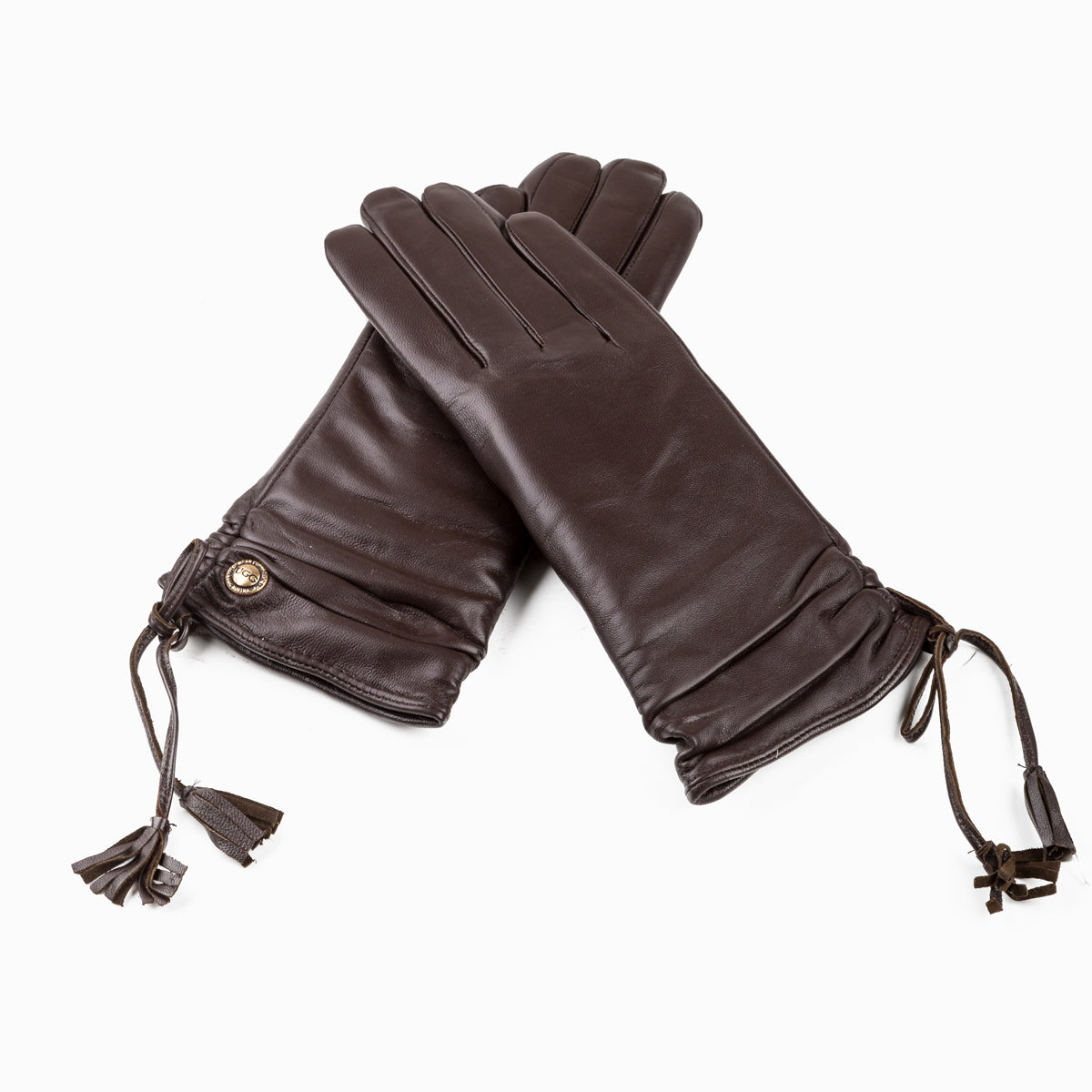 Ugg Ladies Tassle Glove-Gloves-PEROZ Accessories