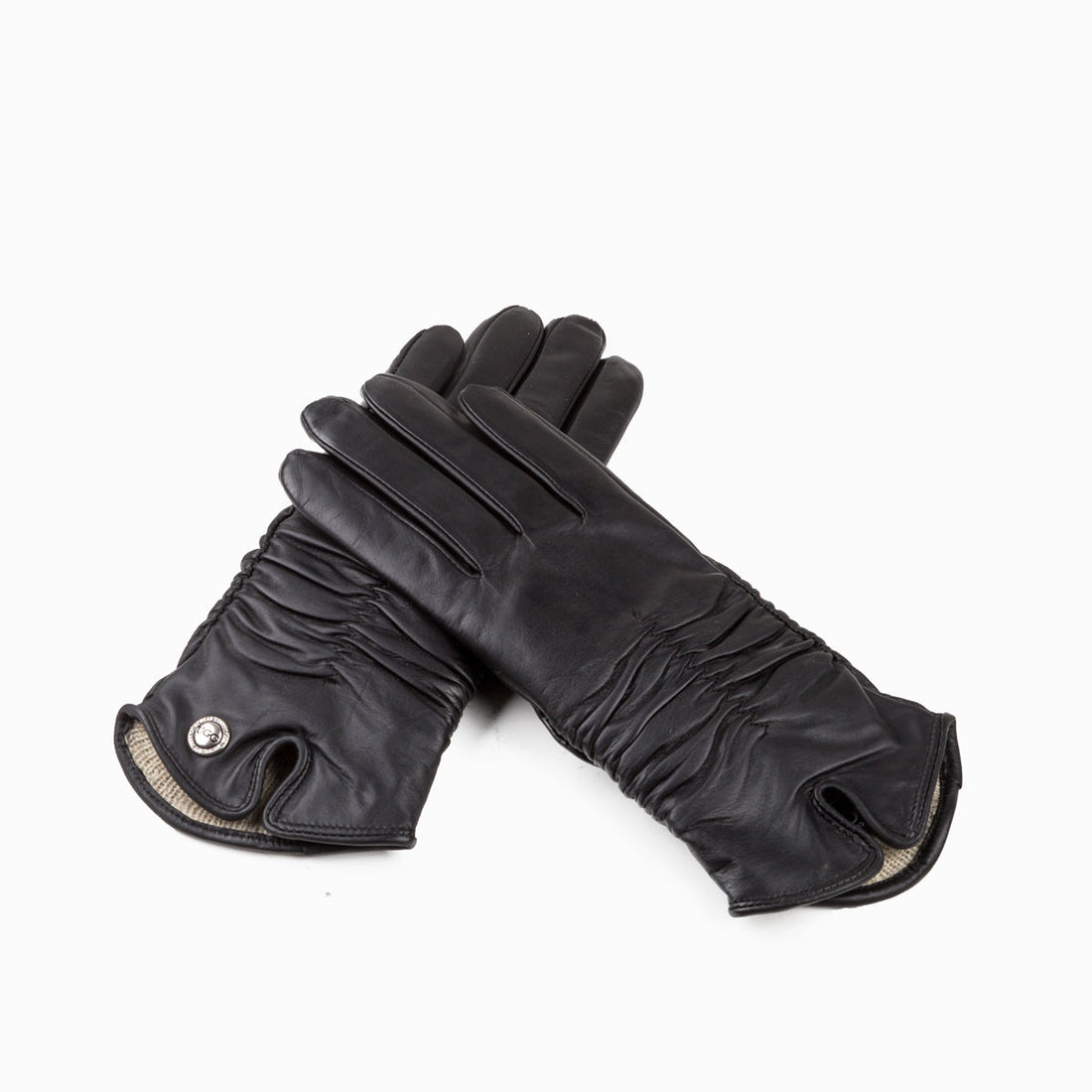 Ugg Ladies Ruched Glove-Gloves-PEROZ Accessories