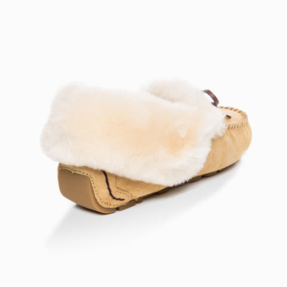 Ugg Jacee Collar Moccasin (Inner Wedge)-Loafers &amp; Moccasins-PEROZ Accessories