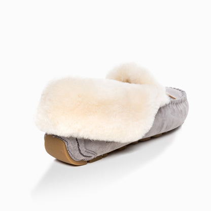 Ugg Jacee Collar Moccasin (Inner Wedge)-Loafers &amp; Moccasins-PEROZ Accessories