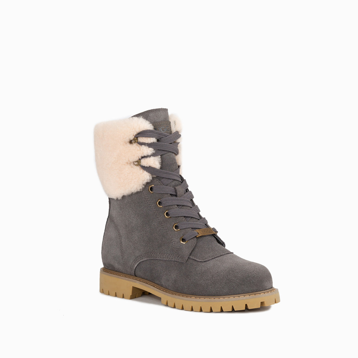 Ugg Liliana Shearling Zip Boots-Boots-PEROZ Accessories