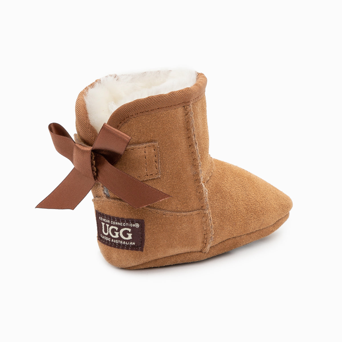 Ugg Infants Bow Bootie-Boots-PEROZ Accessories