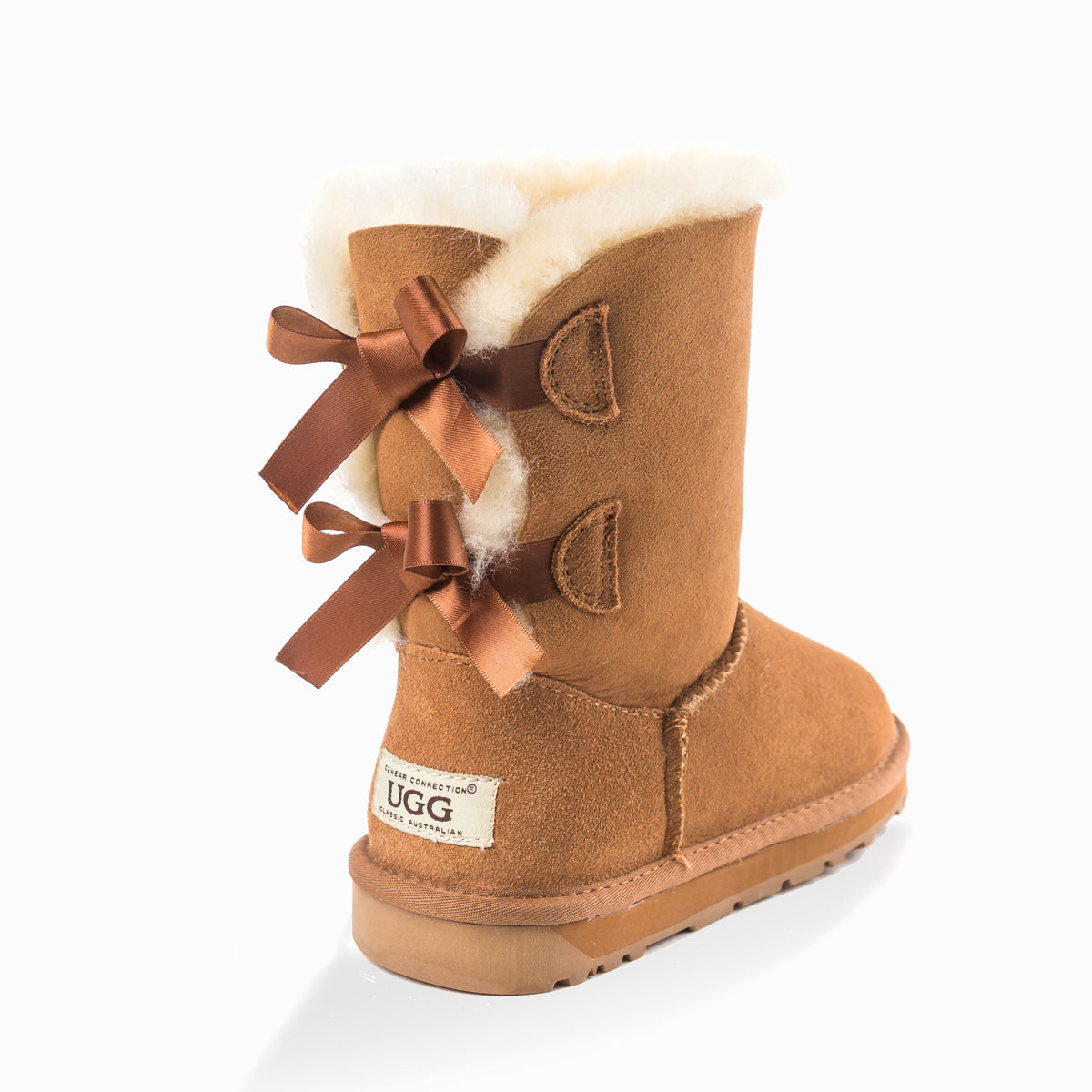 Ugg Classic Bailey Bow Boots (Water Resistant)-Boots-PEROZ Accessories