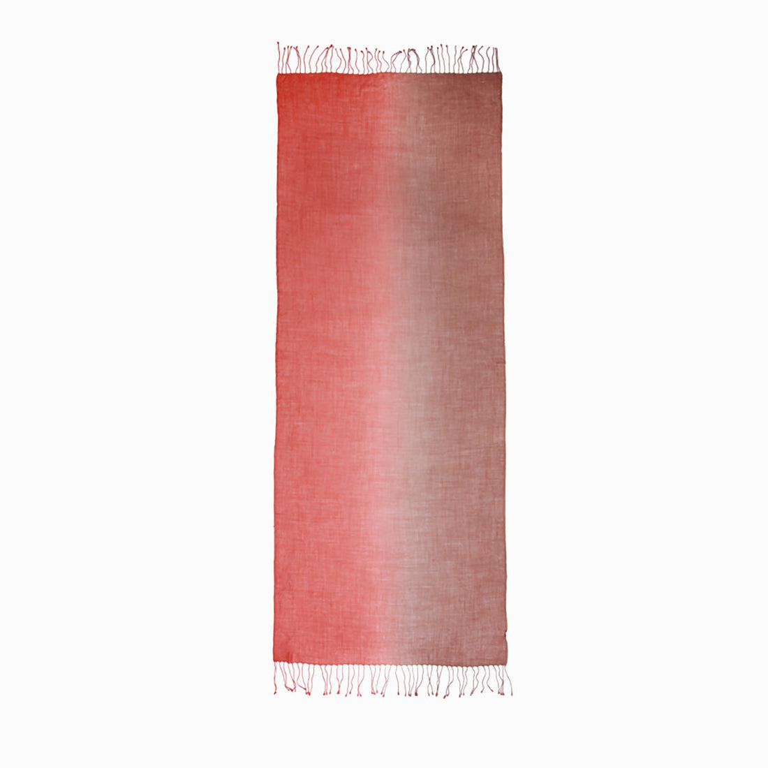 Ugg 100% Merino Wool Tie Dye Scarf Coral and Haze-Scarves-PEROZ Accessories