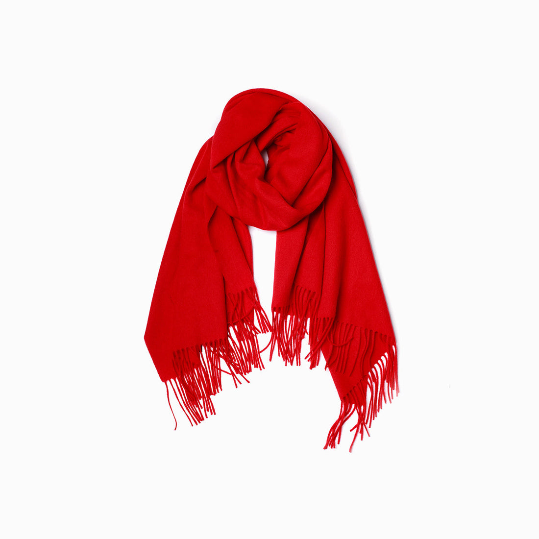 Ugg Cashmere &amp; Wool Wrap Red-Wrap-PEROZ Accessories
