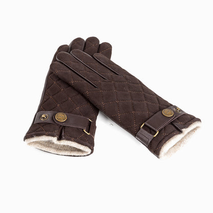 Ugg Ladies Quilted Ts Glove-Gloves-PEROZ Accessories