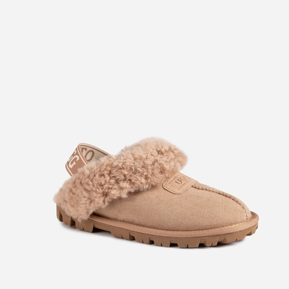 Ugg Coquette Curly Slipper (Elastic Backstrap)-LADIES UGG-PEROZ Accessories