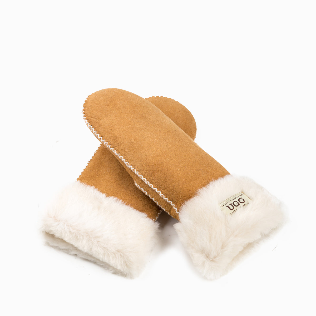 Ugg Sheepskin Mitten-Gloves-PEROZ Accessories