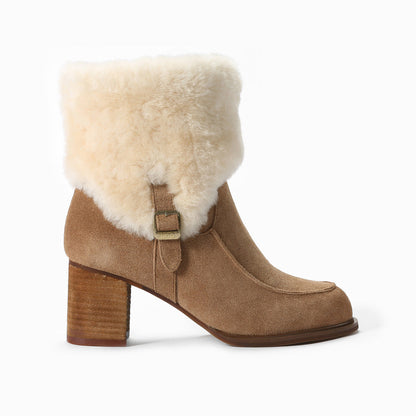 Ugg Presley Platform Ankle Boots-Boots-PEROZ Accessories