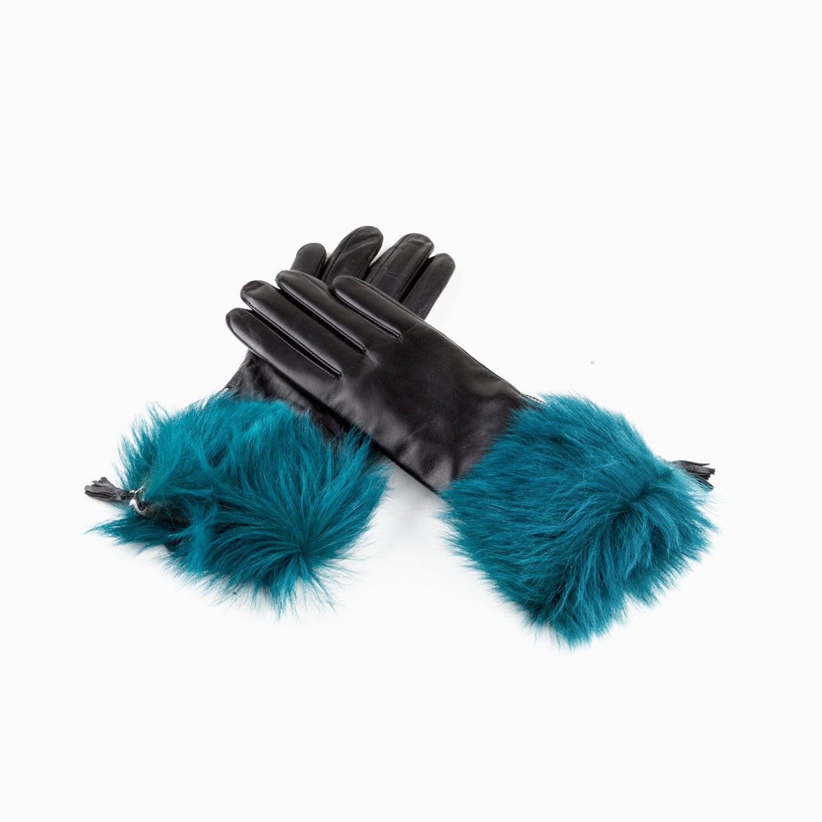 Ugg Gianna Touch Screen Fur Glove-Gloves-PEROZ Accessories