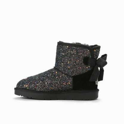 Ugg Valerie Bailey Bow Glitter Boots-Boots-PEROZ Accessories