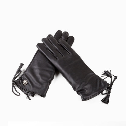 Ugg Ladies Tassle Glove-Gloves-PEROZ Accessories