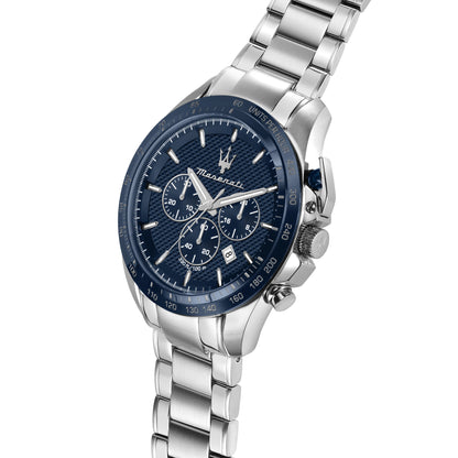 Maserati Traguardo 45mm Stainless Steel Chronograph Watch-PEROZ Accessories