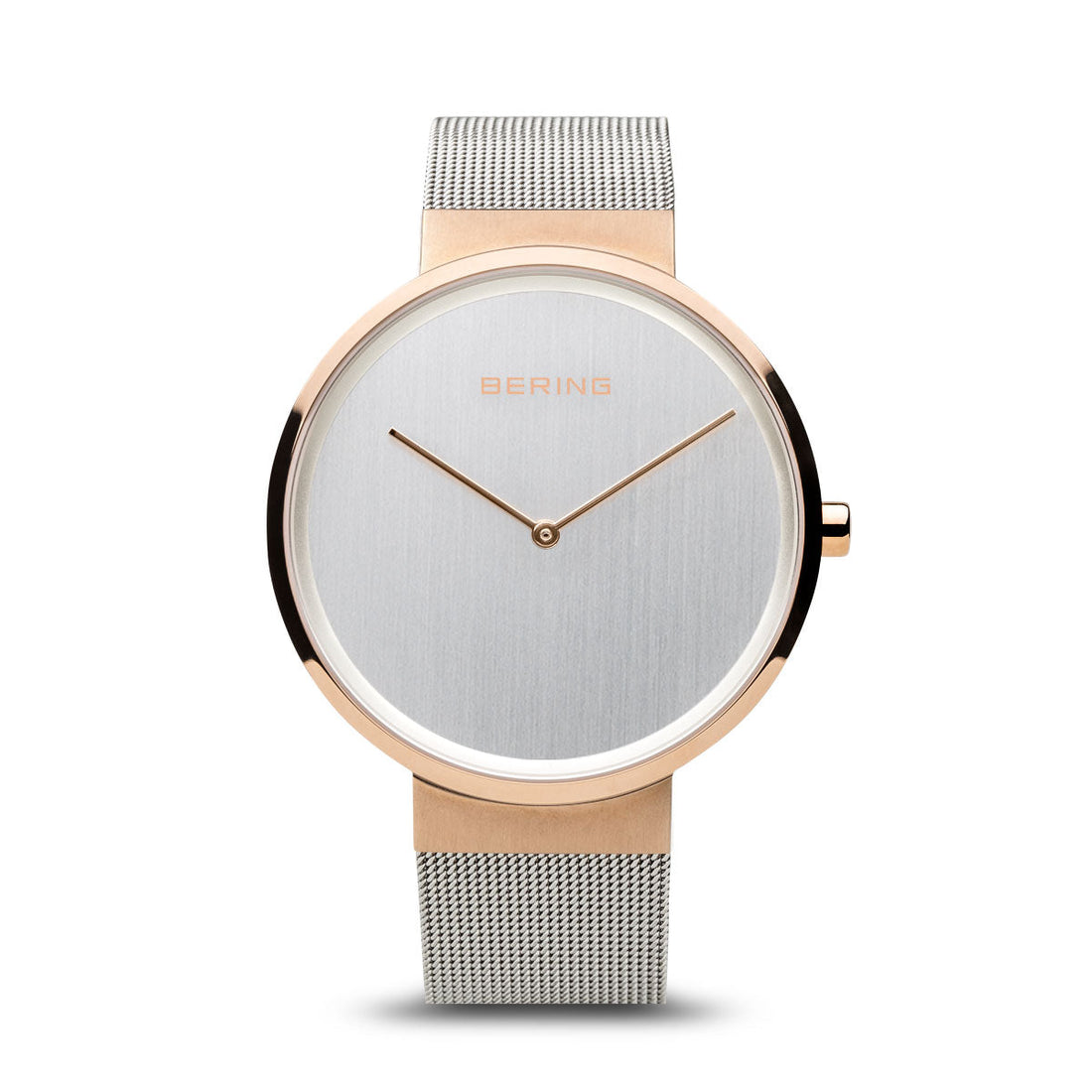 Bering Classic Brushed Rose Gold 39mm Watch-PEROZ Accessories