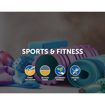 2m Gym Rubber Floor Mat Reduce Treadmill Vibration-Walking Pad-PEROZ Accessories