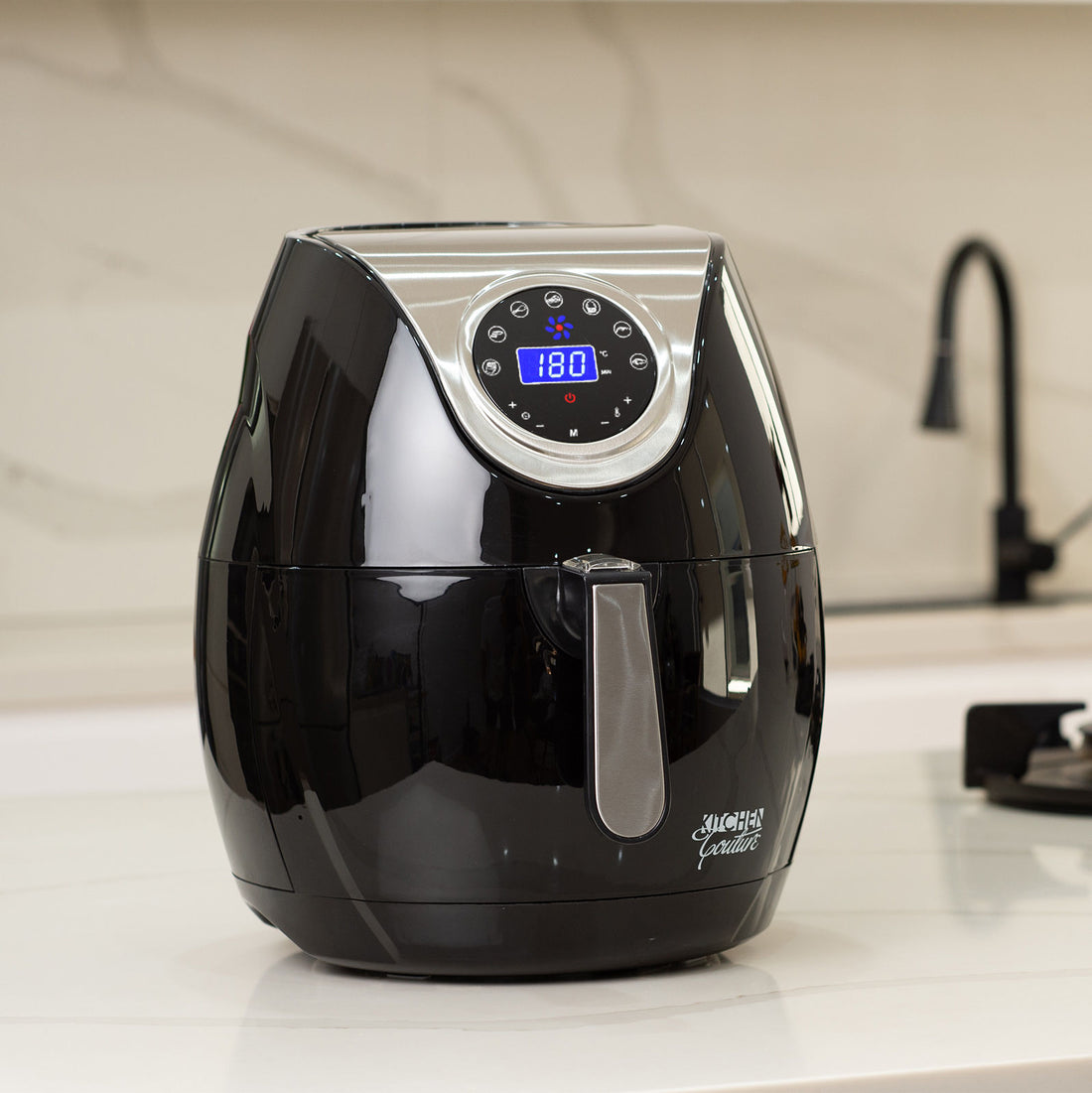 Kitchen Couture Digital Air Fryer 7L LED Display Low Fat Healthy Oil Free-Small Kitchen Appliances-PEROZ Accessories