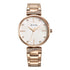 Titan Purple Style Up Quartz Analogue Mother Of Pearl Dial Stainless Steel Strap Watch for Women-PEROZ Accessories