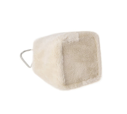 AUSTRALIAN SHEPHERD  Women Fluffy Chain Over Shoulder Handbag Moor