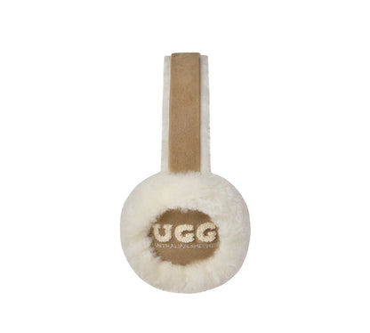 AUSTRALIAN SHEPHERD  UGG Women Sheepskin Wool Cloud Earmuff
