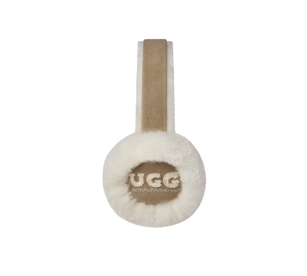 AUSTRALIAN SHEPHERD  UGG Kids Sheepskin Wool Cloud Earmuff