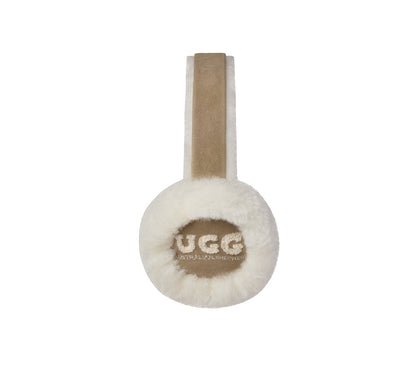 AUSTRALIAN SHEPHERD  UGG Kids Sheepskin Wool Cloud Earmuff