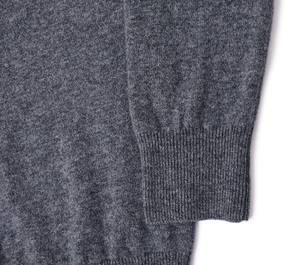 EVERAU  100% Wool Cardigan Knit Velly