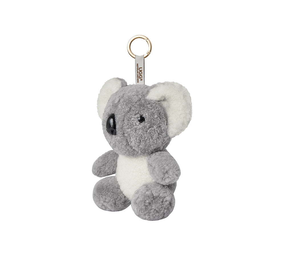 Large Koobi Keyring Australian Shepherd UGG